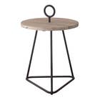 Lifestyle Palm Beach Tuin Bijzettafel Rond Grijs Ø49cm