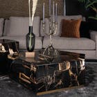 PTMD Salontafel Rayn Petrified Wood Black M