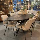 Reefs Interior Eettafel Rielle - Zwart-240cm