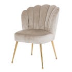 Richmond - Stoel Pippa Khaki velvet / gold