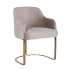 Richmond Stoel Hadley - Khaki velvet