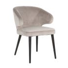 Richmond Stoel Indigo Khaki velvet