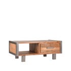 LABEL51 Salontafel Factory - Rough - Mangohout - 120x60 cm
