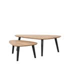 LABEL51 Salontafel Set Rock - Rough - Mangohout