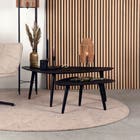 LABEL51 Salontafel Set Rock - Zwart - Mangohout