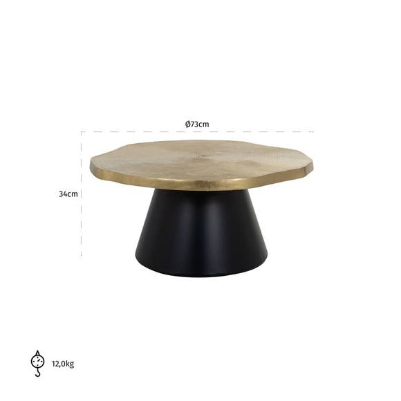 Richmond Salontafel Sassy - Goud