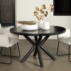 Tower Living Eettafel Selva Zwart - 130cm