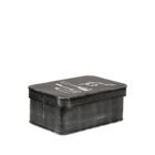 LABEL51  Make-Up opbergkist - Zwart - Metaal