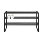 Spinder Design Schoenenrek REX 2 Zwart 100cm