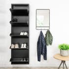 Spinder Design Schoenenkast BILLY 5 - Zwart
