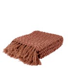 Lifestyle Plaid MAISIE BURNT BRICK 170X130cm