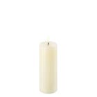 Uyuni Led Rustieke Kaars Ivory - 5,8x15cm