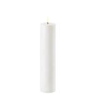 Uyuni Led Rustieke Kaars Wit - 4,8x22 cm
