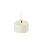 Uyuni LED Theelicht Ivoor - 4x2,5cm