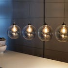 ETH Hanglamp Calvello Large - Geborsteld staal