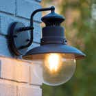 Lucide FIGO - Wandlamp Buiten - Ø 21,3 cm - 1xE27 - IP44 - Zwart