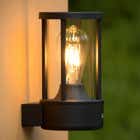 Lucide LORI - Wandlamp Buiten - Ø 12 cm - 1xE27 - IP44 - Antraciet
