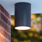 Lucide TUBIX - Plafondspot Buiten - Ø 10,8 cm - 1xE27 - IP54 - Antraciet