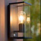 Lucide CLAIRE - Wandlamp Buiten - 1xE27 - IP54 - Antraciet