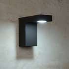Lucide TEXAS - Wandspot Buiten - LED - 1x6W 3000K - IP54 - Antraciet