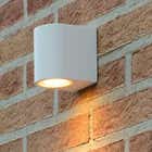 Lucide ZARO - Wandspot Buiten - 1xGU10 - IP44 - Wit