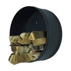 Spinder Design Haardhout rek BANSHEE ø 60 - Zwart