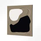 Urban Cotton Wandkleed in frame Minimalist